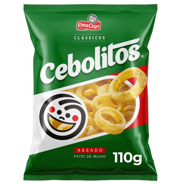 Salgadinho Assado Elma Chips Cebolitos 110g